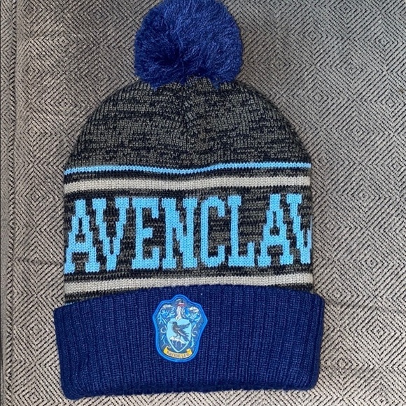 Ravenclaw pom-pom hat new without tags - Picture 2 of 4